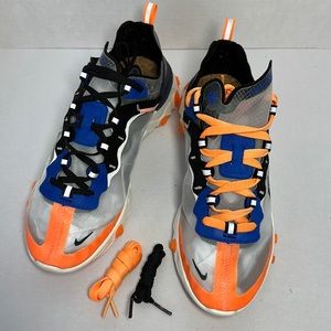 React Element 87 Thunder Blue/Total Orange Men's - AQ1090-004